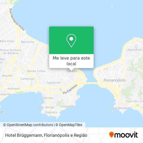 Hotel Brüggemann mapa