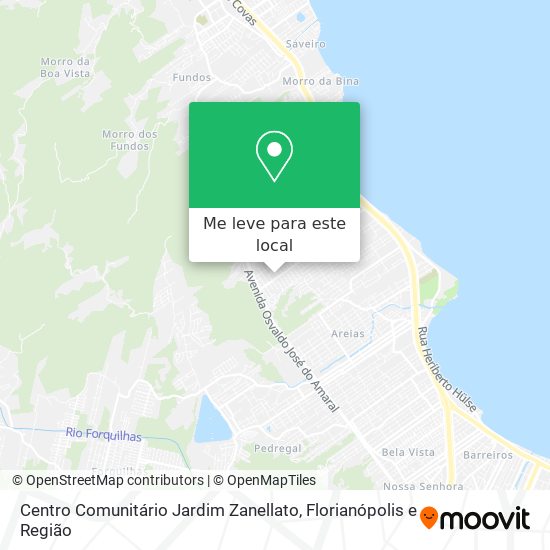 Centro Comunitário Jardim Zanellato mapa