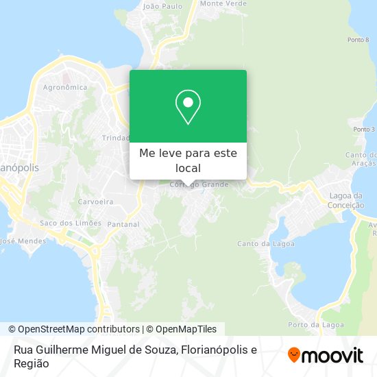 Rua Guilherme Miguel de Souza mapa