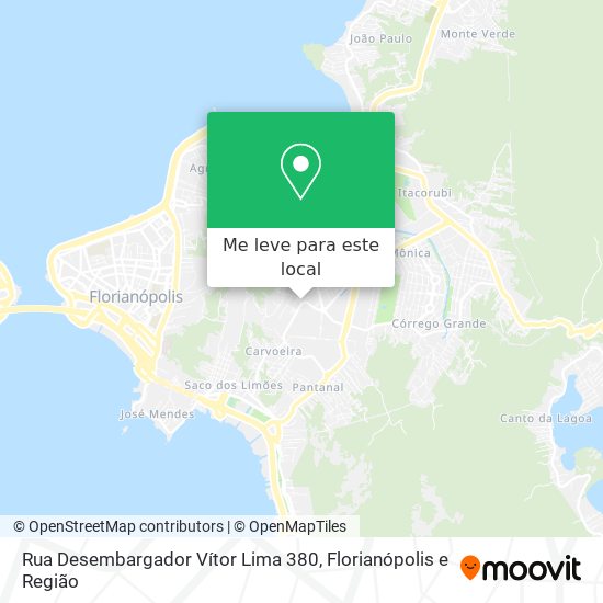 Rua Desembargador Vítor Lima 380 mapa