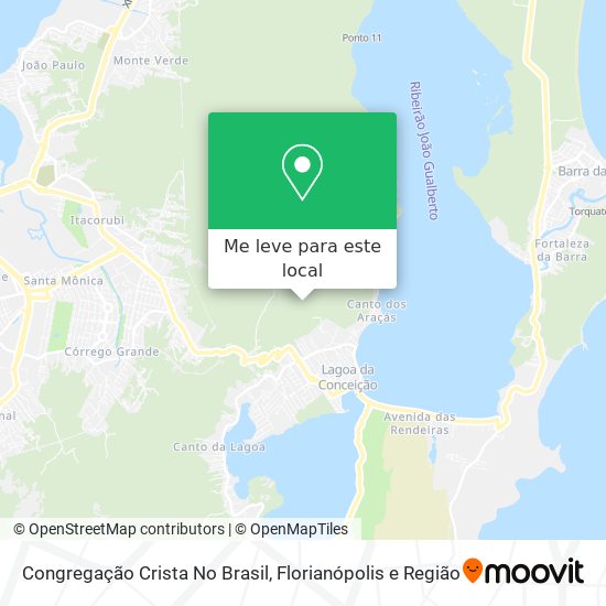 Congregação Crista No Brasil mapa