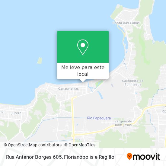 Rua Antenor Borges 605 mapa
