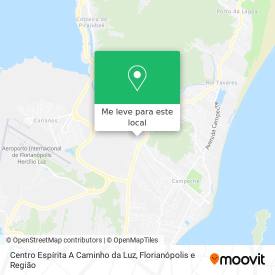 Centro Espírita A Caminho da Luz mapa