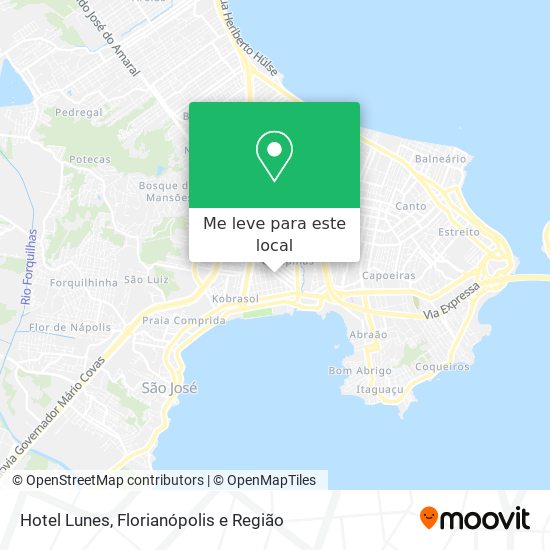 Hotel Lunes mapa