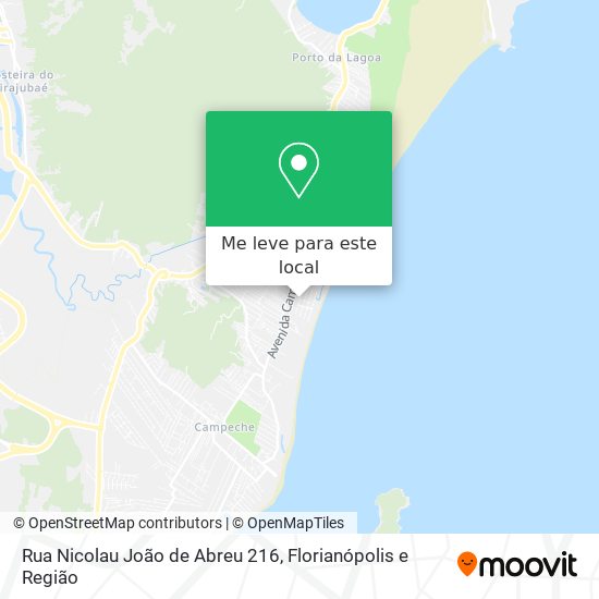 Rua Nicolau João de Abreu 216 mapa