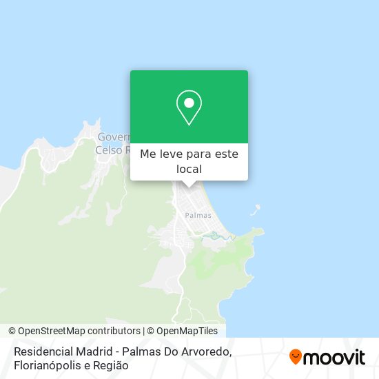 Residencial Madrid - Palmas Do Arvoredo mapa