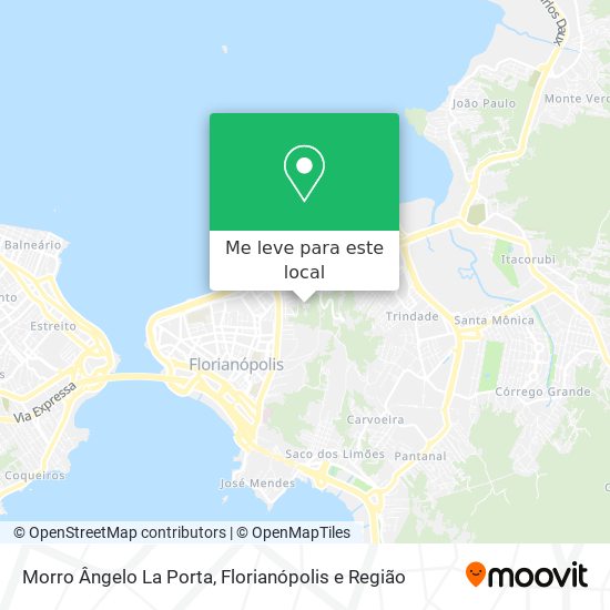 Morro Ângelo La Porta mapa