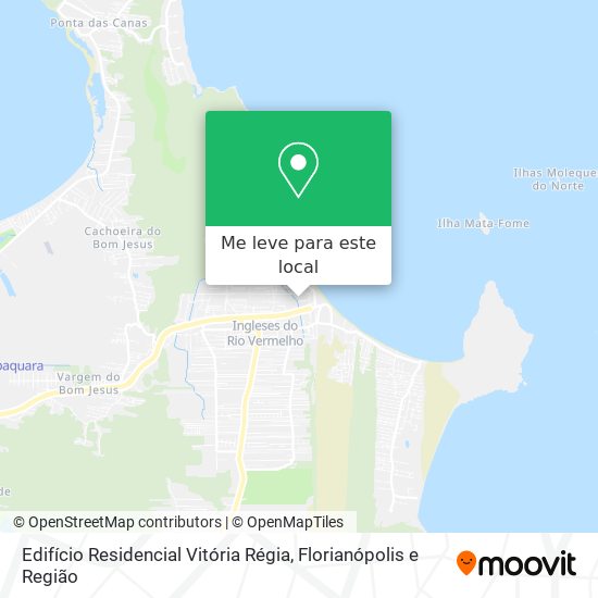 Edifício Residencial Vitória Régia mapa