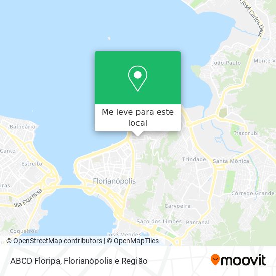 ABCD Floripa mapa