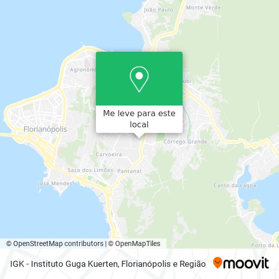 IGK - Instituto Guga Kuerten mapa