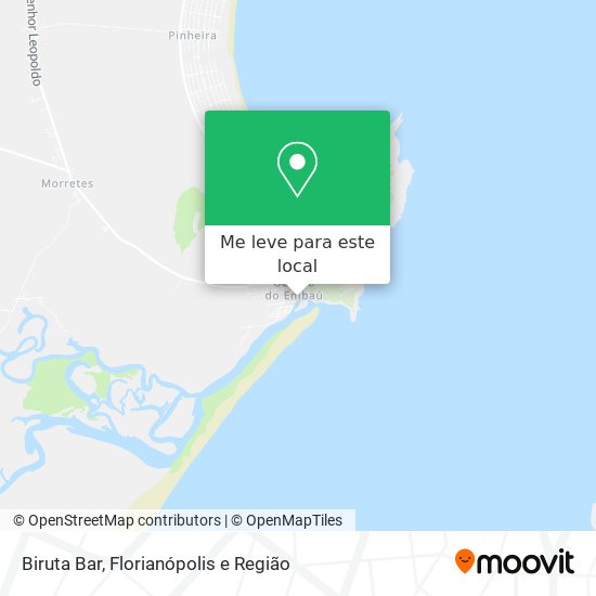 Biruta Bar mapa
