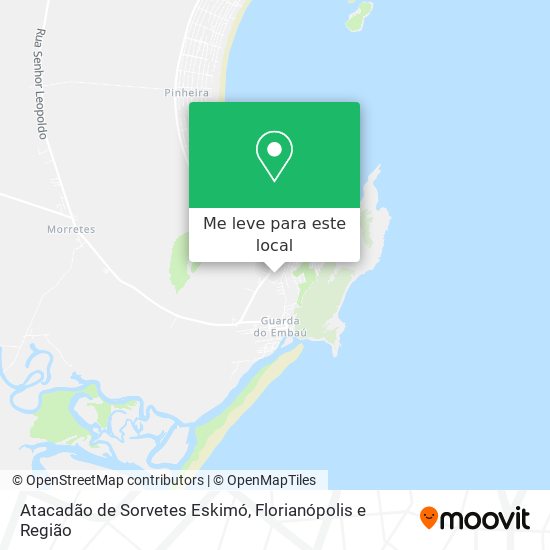 Atacadão de Sorvetes Eskimó mapa
