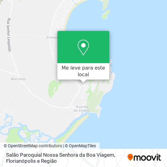 Salão Paroquial Nossa Senhora da Boa Viagem mapa