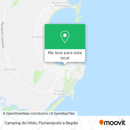 Camping do Hildo mapa