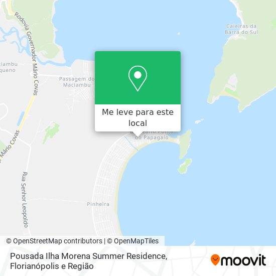 Pousada Ilha Morena Summer Residence mapa