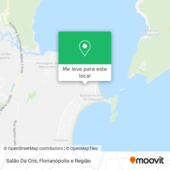 Salão Da Cris mapa
