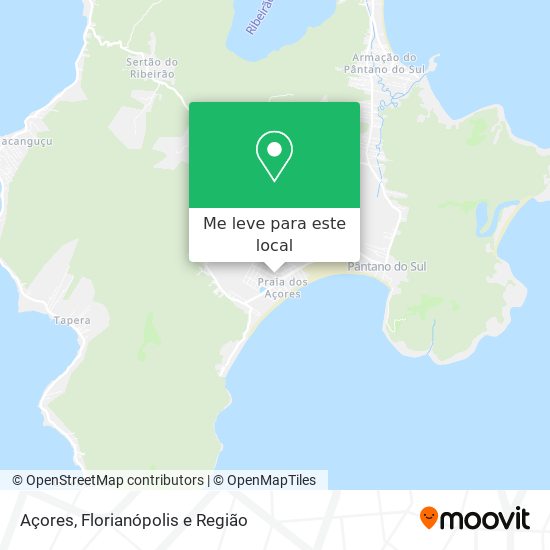 Açores mapa