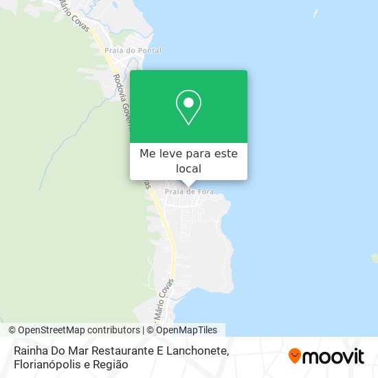 Rainha Do Mar Restaurante E Lanchonete mapa