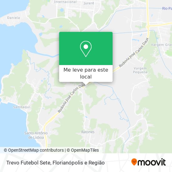 Trevo Futebol Sete mapa