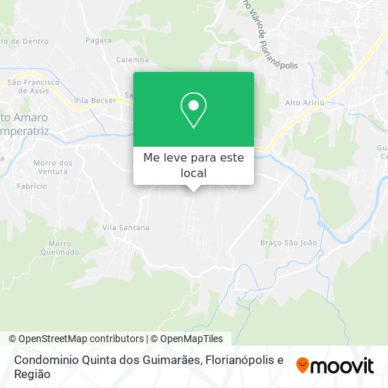 Condominio Quinta dos Guimarães mapa