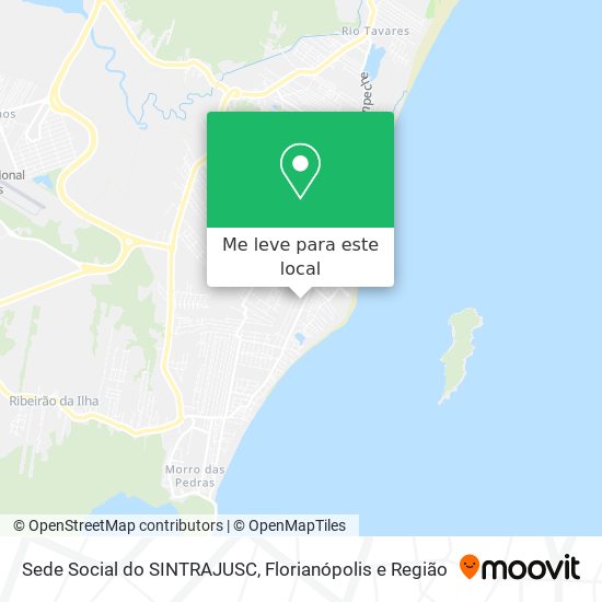Sede Social do SINTRAJUSC mapa