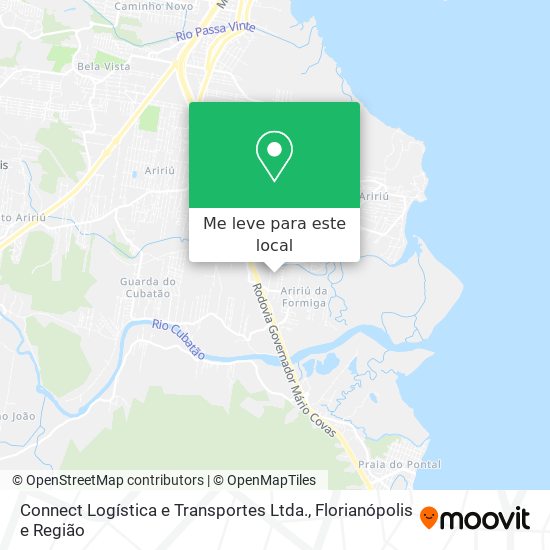 Connect Logística e Transportes Ltda. mapa