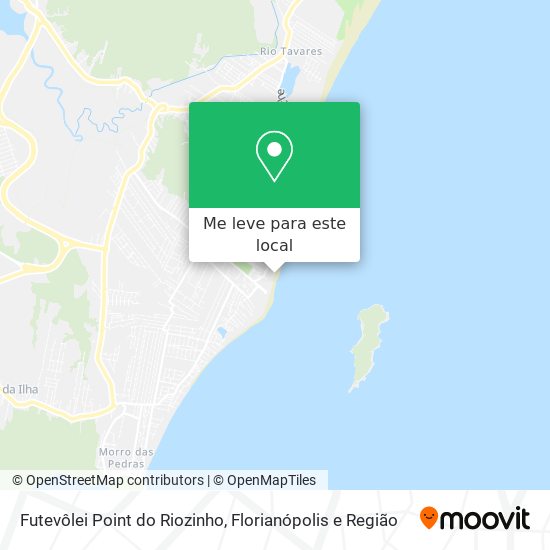Futevôlei Point do Riozinho mapa