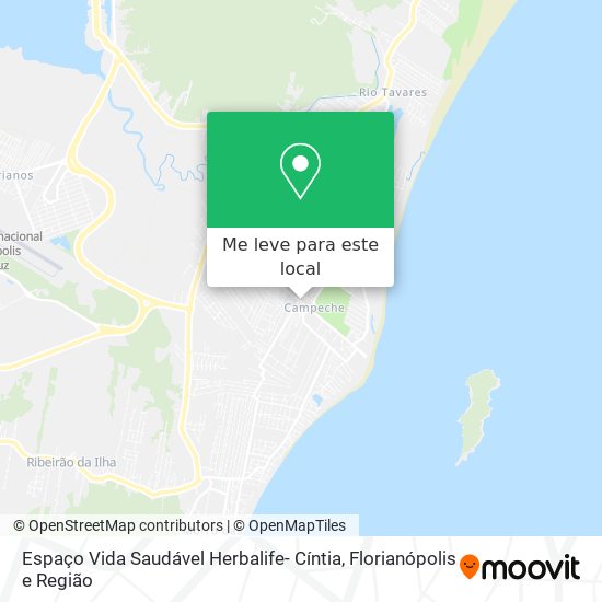 Espaço Vida Saudável Herbalife- Cíntia mapa