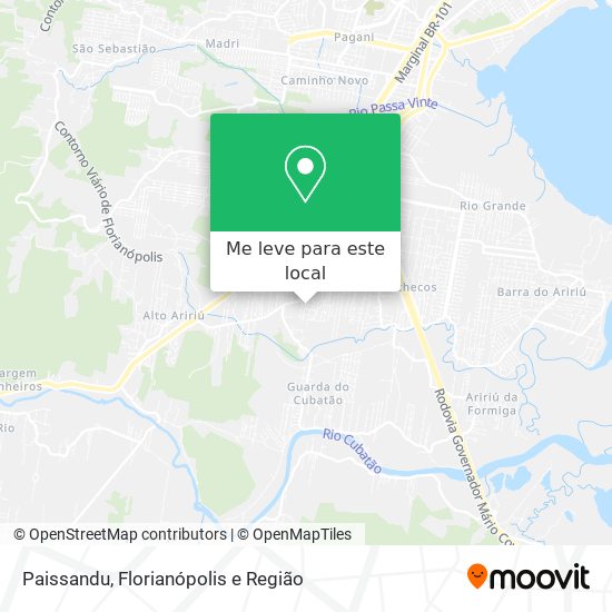 Paissandu mapa