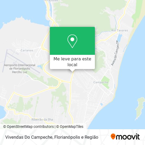 Vivendas Do Campeche mapa