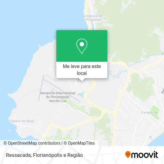 Ressacada mapa