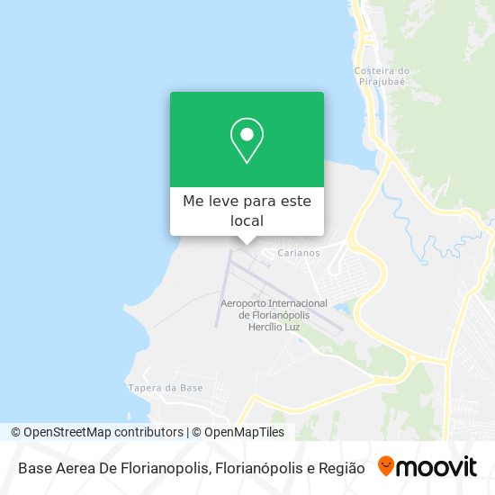 Base Aerea De Florianopolis mapa