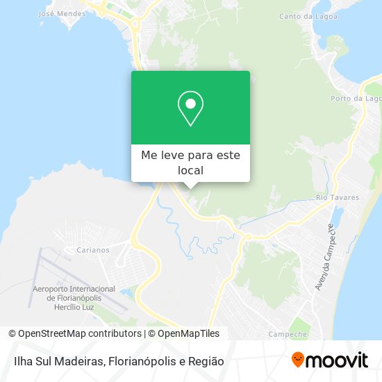 Ilha Sul Madeiras mapa