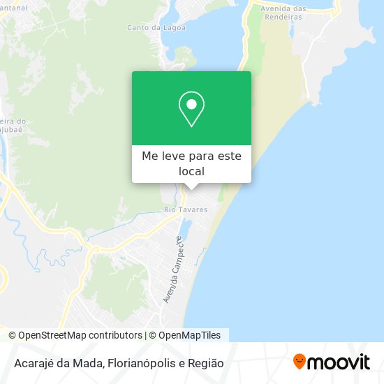 Acarajé da Mada mapa