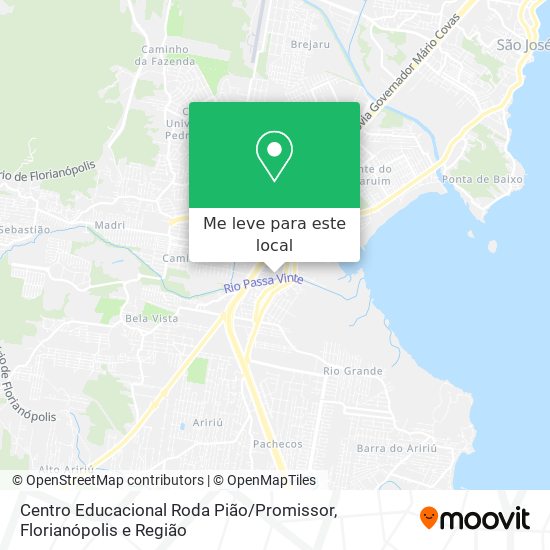 Centro Educacional Roda Pião / Promissor mapa