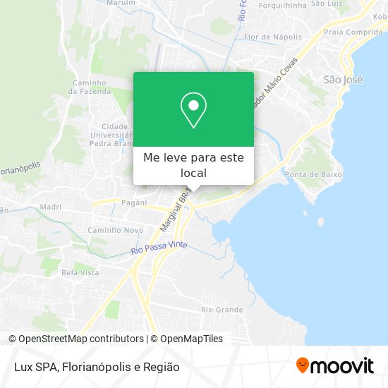 Lux SPA mapa