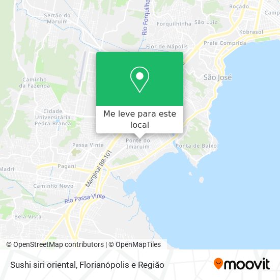 Sushi siri oriental mapa