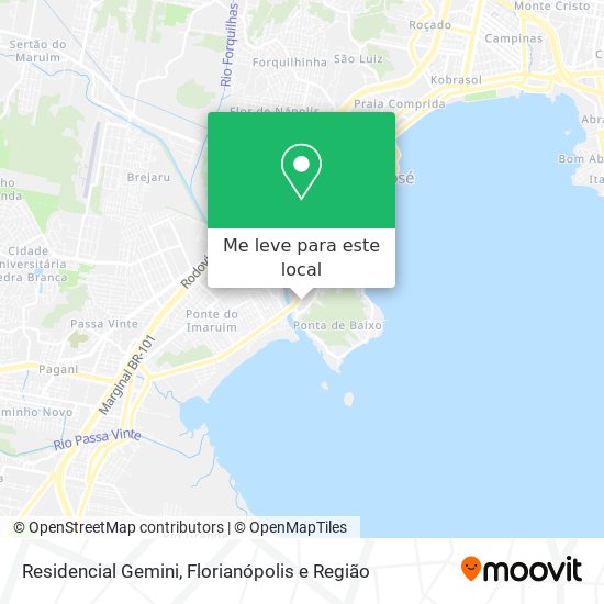 Residencial Gemini mapa