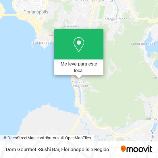 Dom Gourmet -Sushi Bar mapa