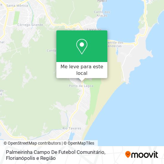 Palmeirinha Campo De Futebol Comunitário mapa