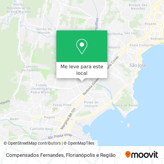 Compensados Fernandes mapa