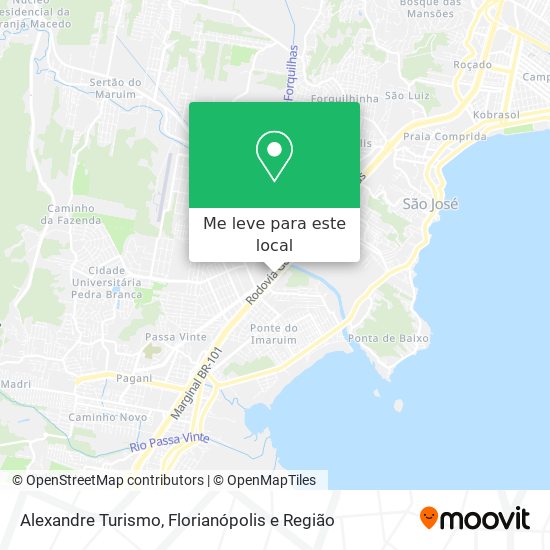 Alexandre Turismo mapa
