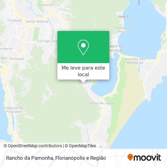 Rancho da Pamonha mapa