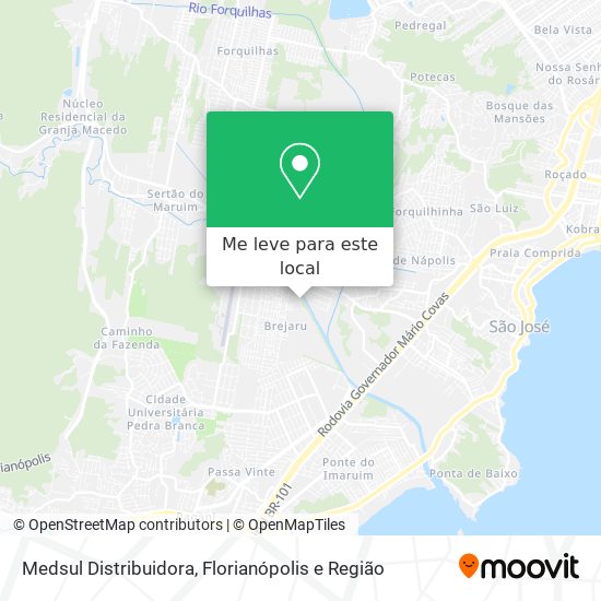 Medsul Distribuidora mapa