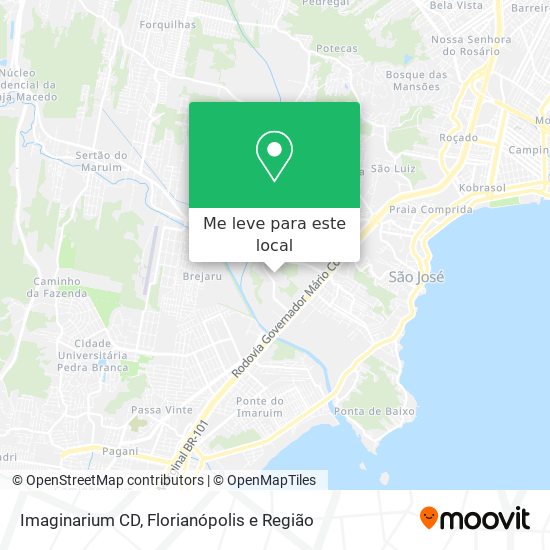 Imaginarium CD mapa