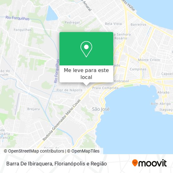 Barra De Ibiraquera mapa