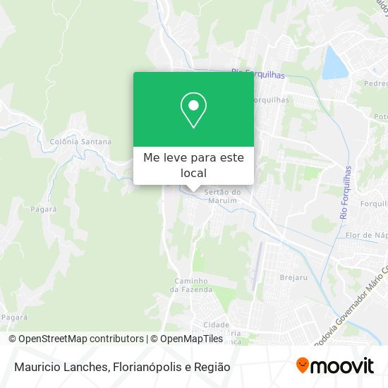 Mauricio Lanches mapa