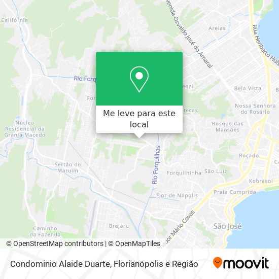 Condominio Alaide Duarte mapa
