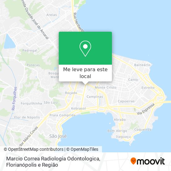 Marcio Correa Radiologia Odontologica mapa