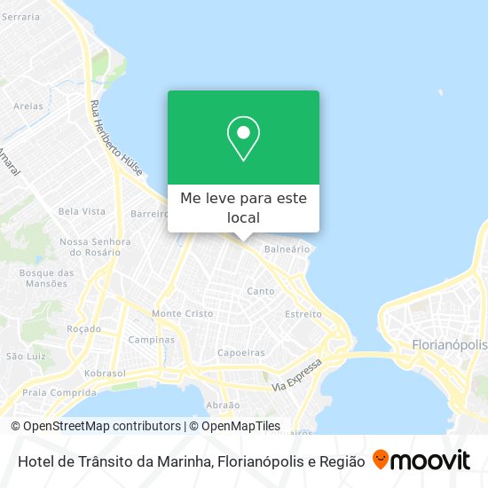 Hotel de Trânsito da Marinha mapa